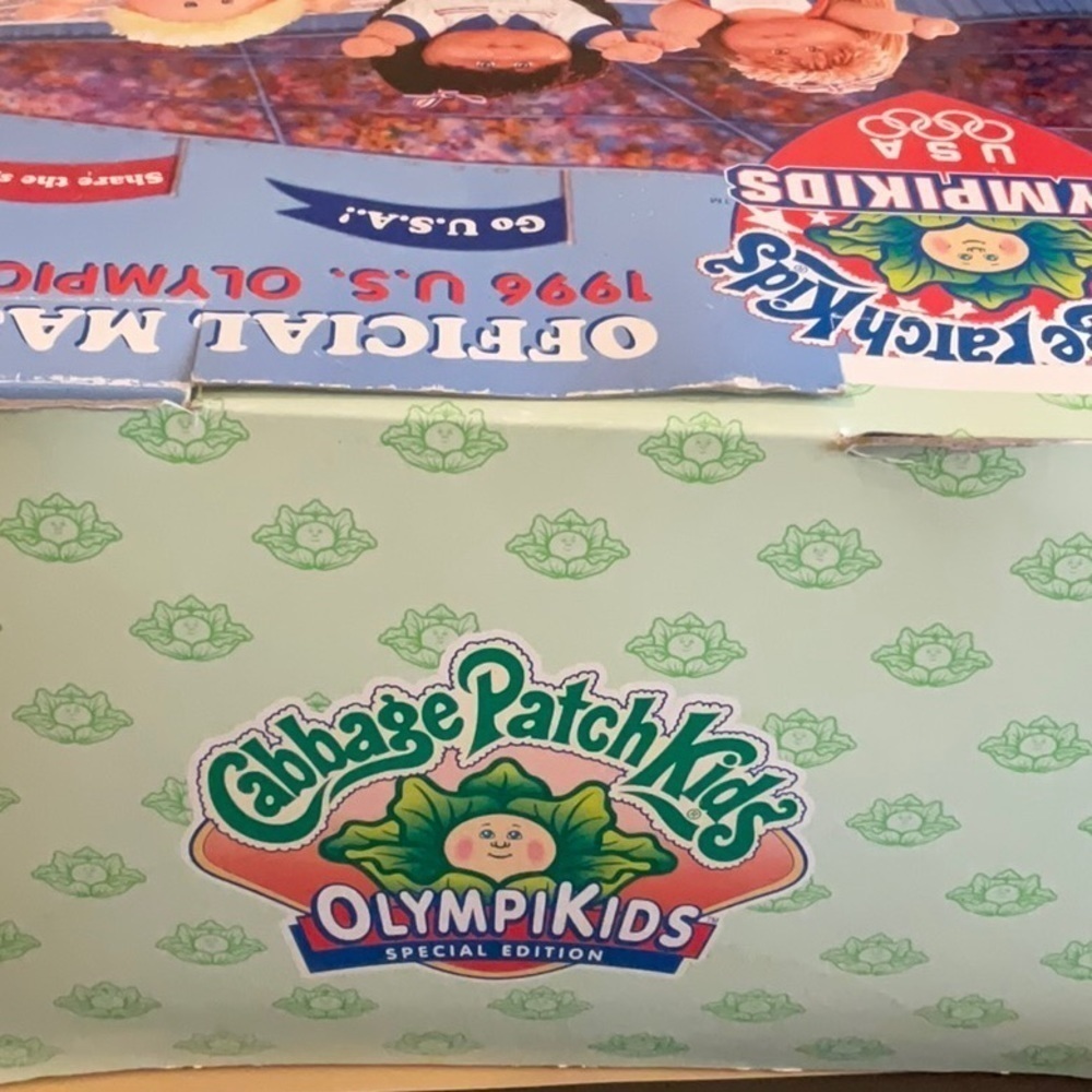 1996 Cabbage Patch Kids OlympiKids Soccer Ellie Skye - Picture 10 of 13